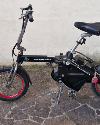 Bici elettrica pieghevole camper