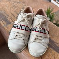Gucci scarpe tennis bambino bambina n 36