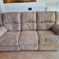 Divano 3 posti relax