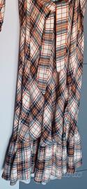 Vestito Midi Tartan Kikisix - 100% viscosa- 