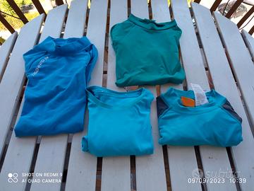maglietta bambino anti UV spraytop maglia neoprene