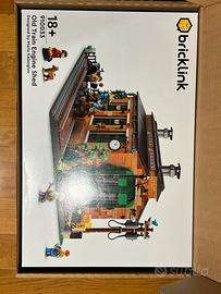 Lego Bricklink 910033 old train engine MAI APERTO