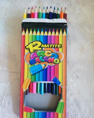12 pastelli Arcobaleno