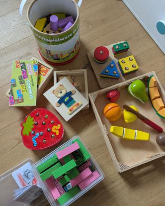 Giochi in legno vari