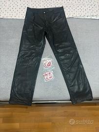 Pantaloni in pelle reaven