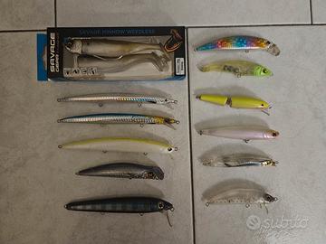 Artificiali spinning shimano yozuri rapala savage