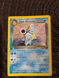 carta Pokémon balstoise 1°edizione holo ita 
