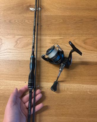 Canna da spinning trota