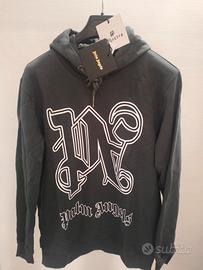 Felpa Palm Angels uomo grigio taglia XL 