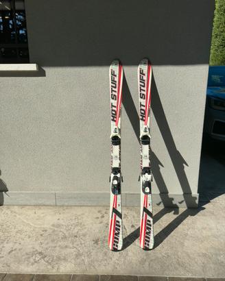 Sci Hot Stuff Comp 7 - 130 cm con attacchi Salomon