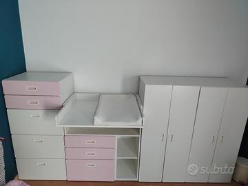 cameretta bimba neonato ikea
