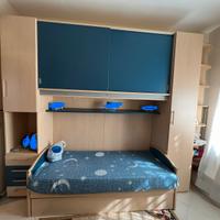 Camera con armadio a ponte 🛏️