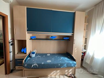 Camera con armadio a ponte 🛏️