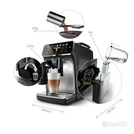 macchina caffè automatica con cappuccino Philips