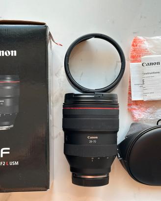 Canon RF 28-70mm F2 L USM – Scatola e accessori