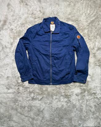 Harrington Jacket Timberland Vintage Blu Taglia L