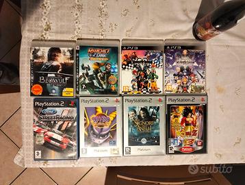 giochi PS2 e PS3 