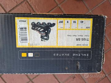 Pattini in linea con protezioni