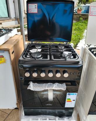 Cucina 60x60 Forno Gas Elettrico Girarrosto 