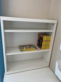 Libreria da appoggio IKEA bianca