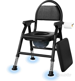 Sedia WC per Anziani