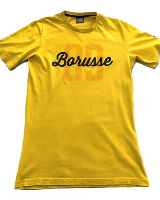 Maglietta Puma Borussia Gialla Tg M Unisex Ottime