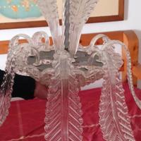 Lampadario vetro di Murano