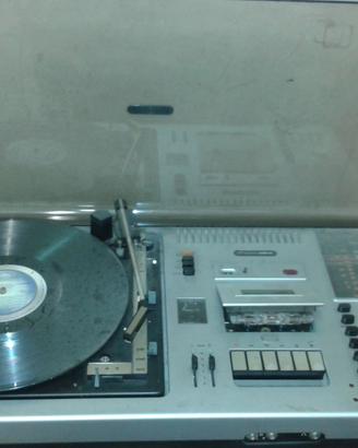 Stereo Compatto Rank Arena Vintage Cassette Dischi