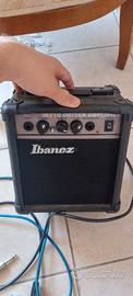 Amplificatore Ibanez IBZ gb e cavo nuovo