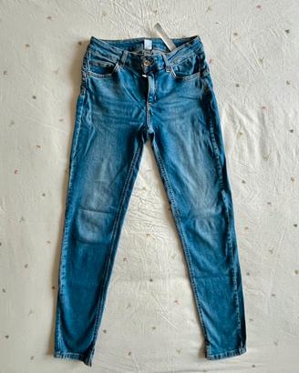 Jeans boyfriend Liu Jo con strass