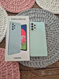 Samsung Galaxy A52s 5G 128GB verde acqua + scatola