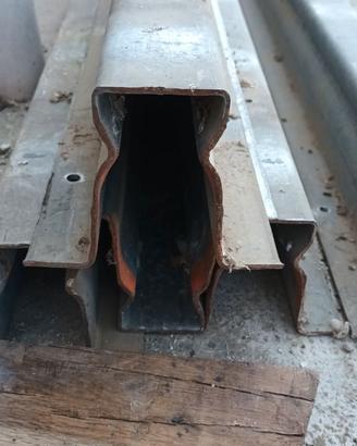 barre ferro per porticato