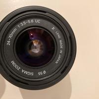 Obbiettivo sigma 24-70 1:3,5-5,6