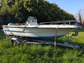 Barca Open  ELAN GT 495 F Yamaha top 700 trim ele.