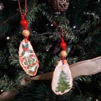 conchiglie per decorare l'albero di Natale 