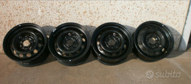 4 CERCHI IN FERRO 16 USATI per BMW SERIE 3