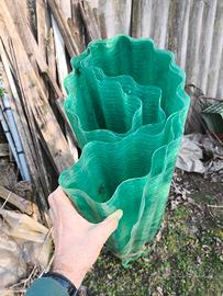 ondulato in vetro resina x giardino 