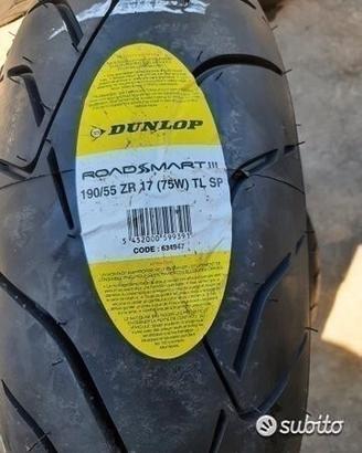 190 55 17 dunlop nuove