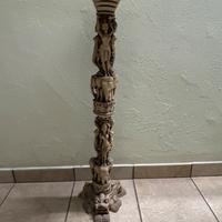 Piedistallo porta vaso antico