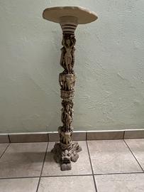 Piedistallo porta vaso antico