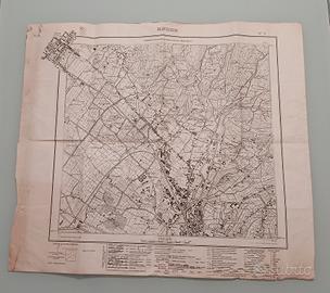 Antica carta topografica di RIFREDI.