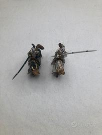 Soldatini lancieri epoca medievale