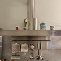 Cappa cucina acciaio