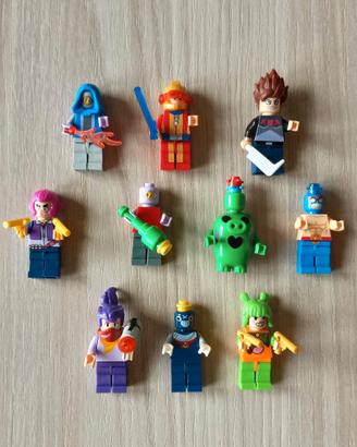 Raro set 10 personaggi Brawl stars LEGO compatibil