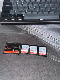 SD per macchine fotografiche professionali