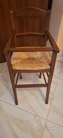 sgabello bimbi in legno