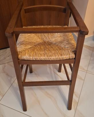 sgabello bimbi in legno