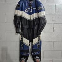 Tuta moto in pelle ALPINESTARS tg 52
