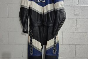 Tuta moto in pelle ALPINESTARS tg 52