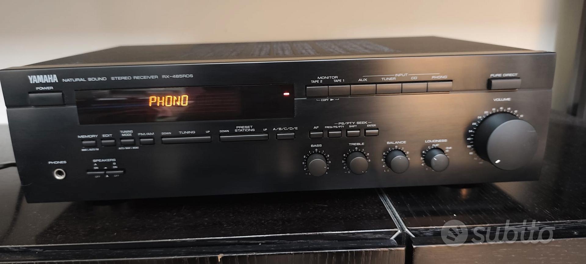 Amplificatore Yamaha RX-485 RDS - Audio/Video In vendita a Torino